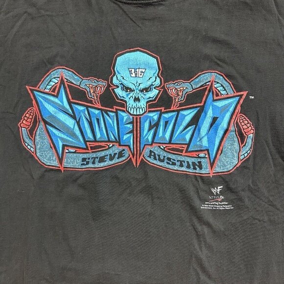 Stone Cold Steve Austin 3:16 Shirt Large 1999 Attitude Vintage 90s WWF Wrestling - Picture 3 of 7